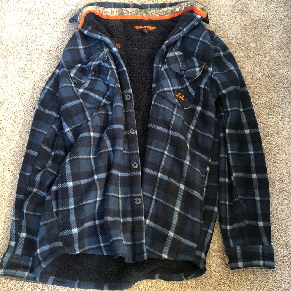 Plaid wool jacket